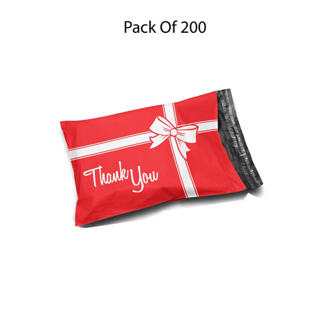 Poly Bag Mailer 10" x 13" Glossy Multi Design Envelopes | Premium Plastic Mailing & Courier Bags