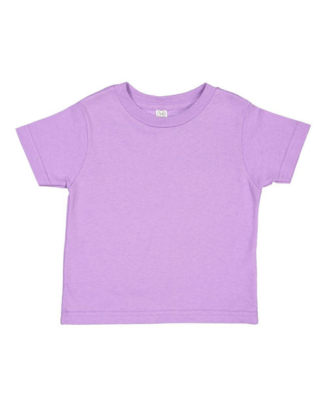 Rabbit Skins® Toddler Cotton Crewneck Short Sleeve Jersey T-Shirt -3301T