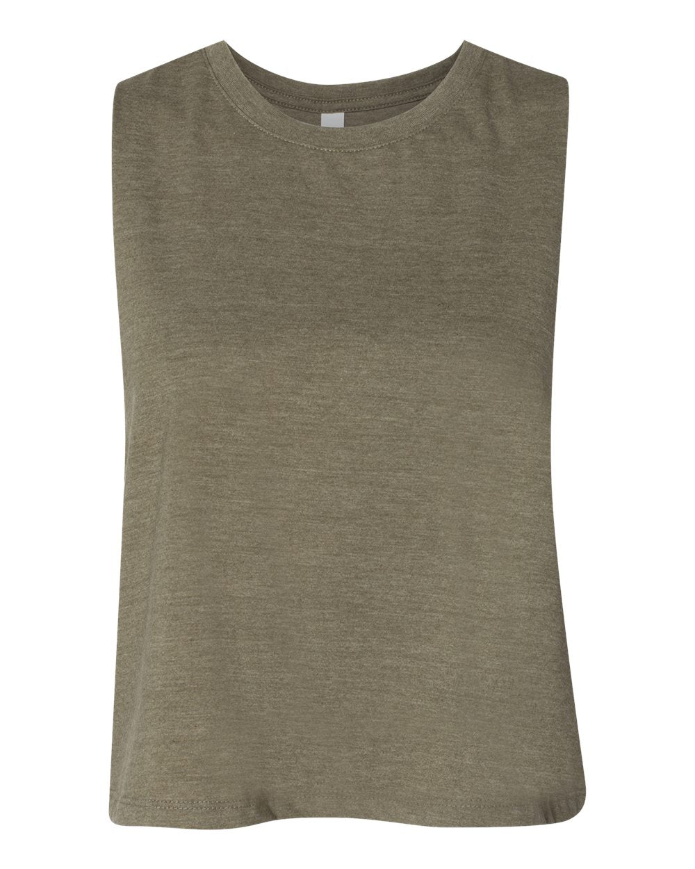 BELLA + CANVAS® Women's Racerback Crewneck Crop Tank - 6682
