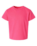 RADYAN® Toddler Cotton Crewneck Short Sleeve Jersey T-Shirt