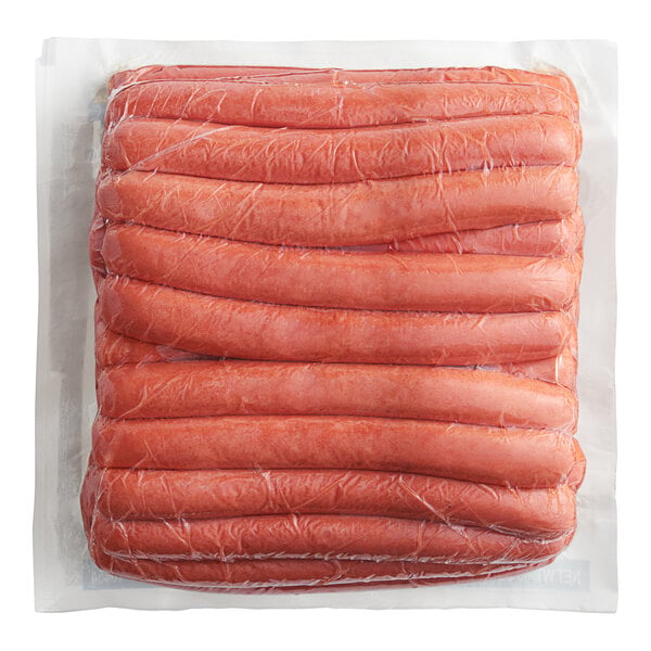 Sabrett 7 1/8" 8/1 Skinless Beef Frank - 240/Case