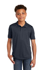 Sport-Tek® Youth Posi Charge Racer Mesh Collared Neck Half Sleeve Polo