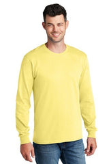 Port & Company® Crewneck Long Sleeve Core Cotton Tee