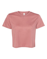 BELLA + CANVAS® Women’s Crewneck Short Sleeve Flowy Crop Tee