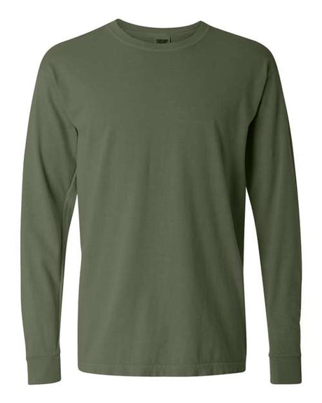 Comfort Colors® Garment-Dyed Heavyweight Crewneck Long Sleeve T-Shirt