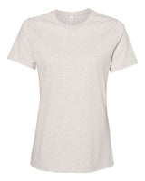 BELLA + CANVAS® Women's Relaxed Fit Heather CVC Crewneck Tee