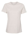 BELLA + CANVAS® Women's Relaxed Fit Heather CVC Crewneck Tee