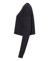 BELLA + CANVAS® Women's Crop Crew Fleece Lightweight Sweatshirt for Everyday Outfit