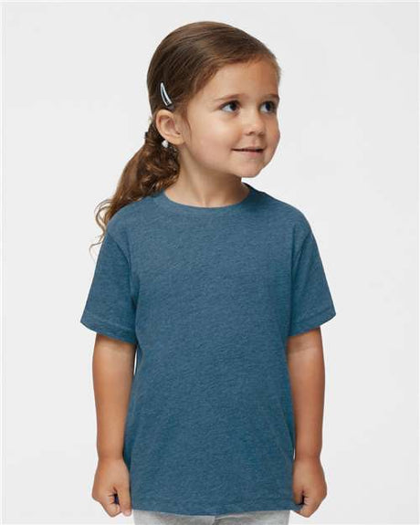 Rabbit Skins® Toddler Fine Crewneck Short Sleeve Jersey Tee - 3321