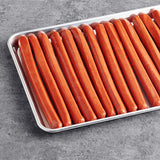 Sabrett 12" 4/1 Skinless Beef Frank - 20/Pack
