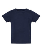 RADYAN® Infant Crew Short Sleeve Cotton Jersey Tee