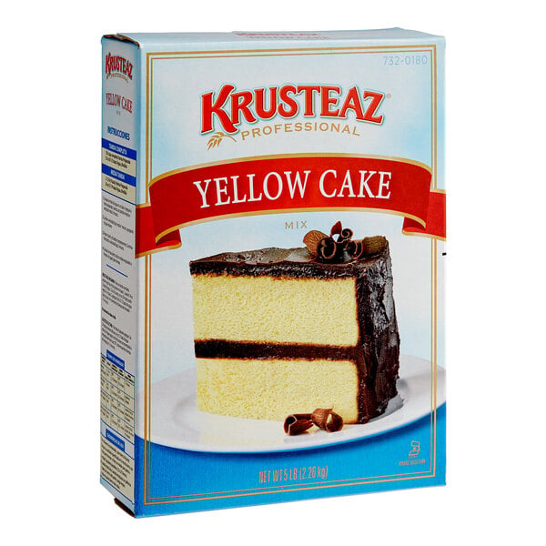 Krusteaz Professional 5 lb. Yellow Cake Mix - 6/Case