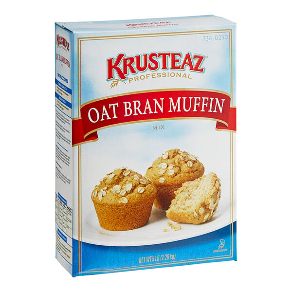 Krusteaz Professional 5 lb. Oat Bran Muffin Mix - 6/Case