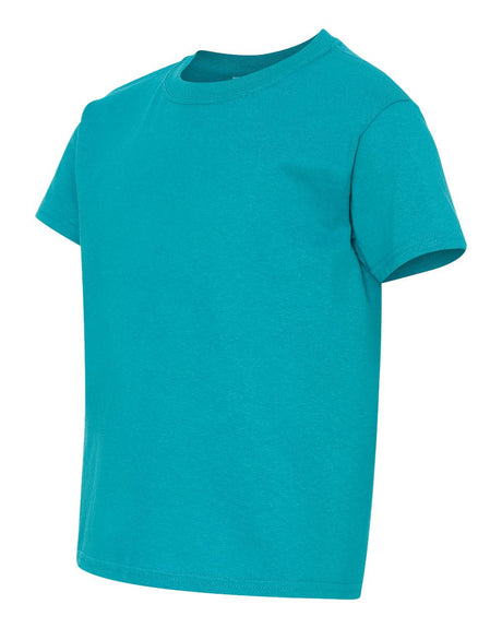 12 Pack Gildan Heavy Cotton Youth T-Shirt – Short Sleeve Crewneck