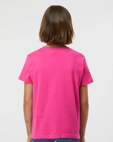 6 Pack : Tultex® Youth Fine Jersey Crew Neck Short Sleeve T-Shirt