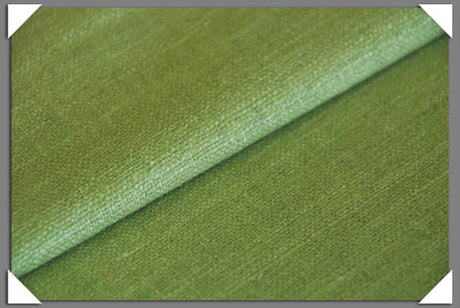 Sage Matka Silk Fabric - Sage, Raw Silk, 44/45" Width