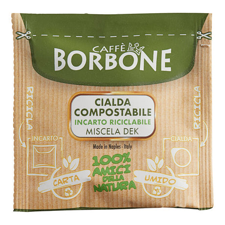 Caffe Borbone Decaf Blend Espresso Pods - 150/Case