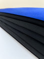 Cotton Knit Fabric Blue Black