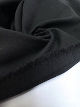 Black Polyamide Viscose Elastane Twill