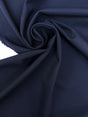 Blue Wool Polyester Elastane Tweed