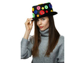 Button Top Hat