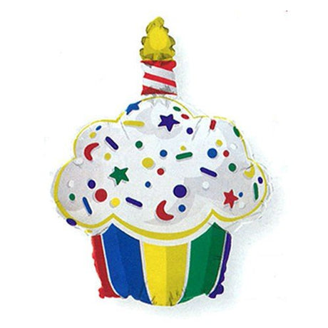 Cup Cake Foil Balloon 27 Inch
