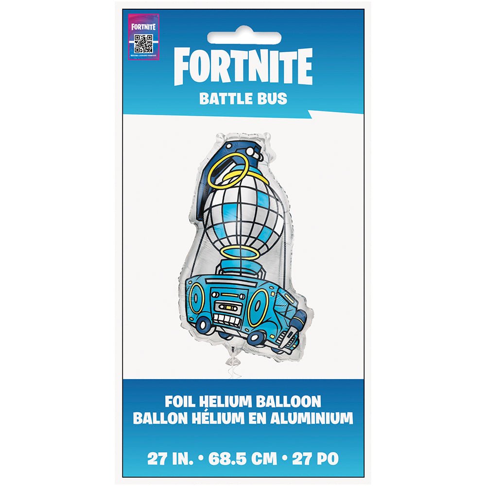 Fortnite Battle Bus Foil Balloon