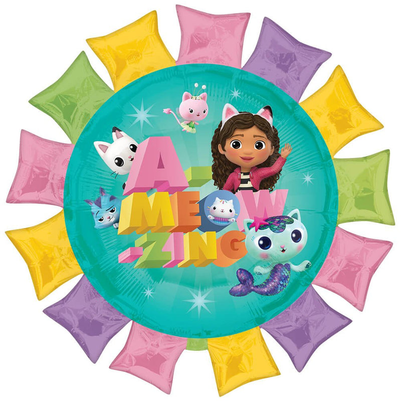 Gabby's Dollhouse Foil Balloon 27 Inch