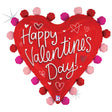 Valentine's Day Heart Foil Balloon