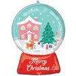 Foil Balloon Nostalgic Wonderland Snow Globe