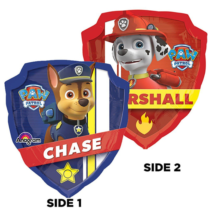 Paw Patrol Foil Balloon Shield