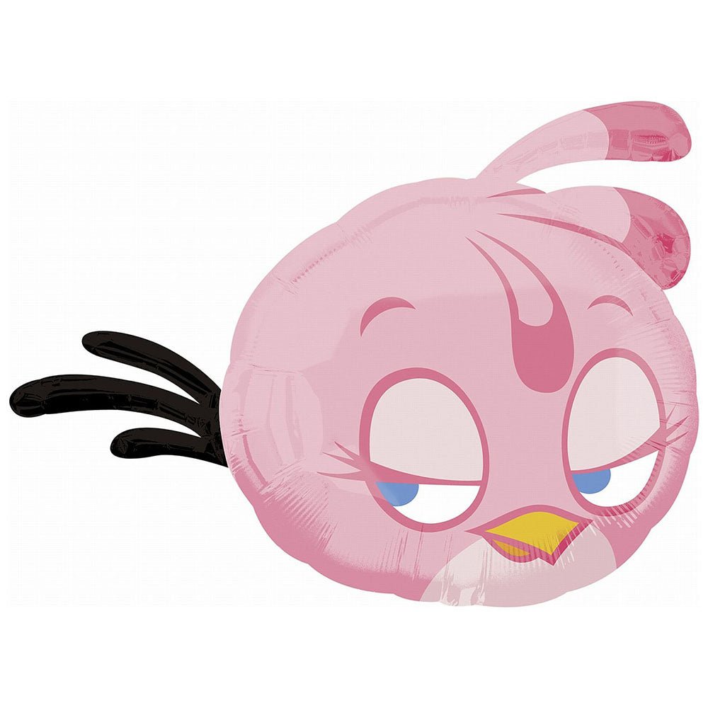 Pink Angry Birds Foil Balloon
