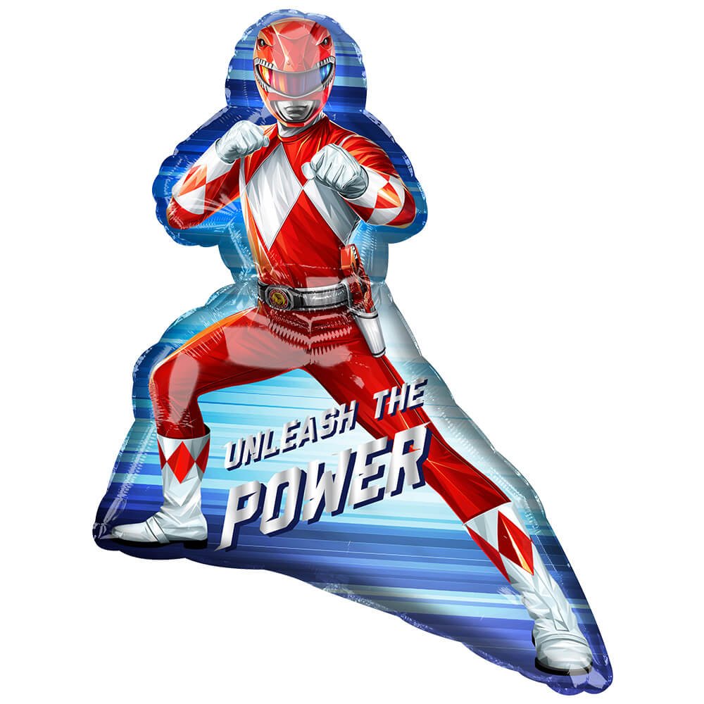 Power Rangers Red Ranger Foil Balloon