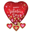 Foil Balloon 27 Inch Satin Heartfelt Elegance