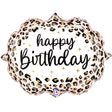 Foil Balloon Leopard Birthday