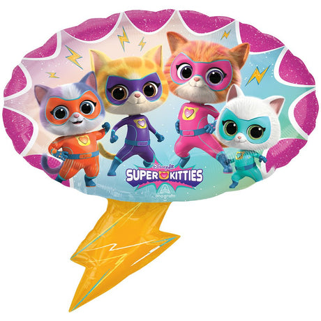 Super Kitties Foil Balloon