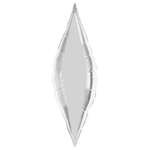 Foil Balloon 27 Inch Taper Silver