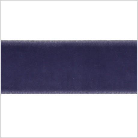 Single Faced Velvet Ribbon Made in Italy - 7/8" - Purple Gray - Sabine Collection