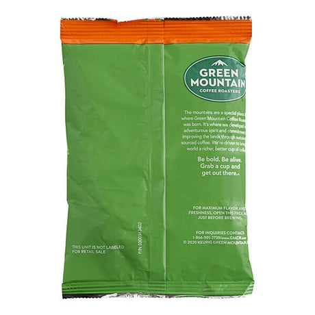 Green Mountain Coffee Roasters Decaf Vermont Country Blend Coffee Packet 2.2 oz. - 50/Case