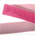 Single Faced Velvet Ribbon Made in Italy - 1.5" - Beauty Pink - Sabine Collection