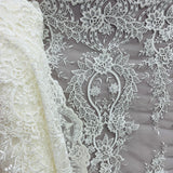 Corded Bridal Lace Fabric 54" Wide
