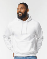 Gildan® Hooded Classic Fit Turtle Neck Long Sleeve Sweatshirt