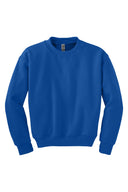 Sudadera juvenil con cuello redondo y manga larga Gildan – Pulóver con mezcla de algodón