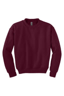 Sudadera juvenil con cuello redondo y manga larga Gildan – Pulóver con mezcla de algodón
