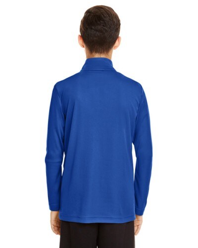 Augusta Sportswear® Youth Wicking Fleece Quarter-Zip Pullover