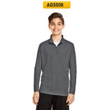 Augusta Sportswear® Youth Wicking Fleece Quarter-Zip Pullover