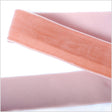 Single Faced Velvet Ribbon Made in Italy - 1.5" - Coffee - Sabine Collection