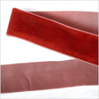 Single Faced Velvet Ribbon Made in Italy - 1.5" - Guava - Sabine Collection