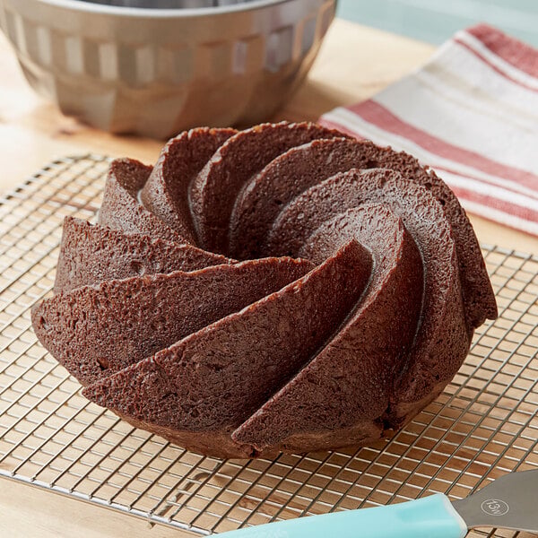 Ghirardelli 7 lb. Ultimate Chocolate Cake Mix - 4/Case