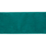 Single Faced Velvet Ribbon Made in Italy - 1.5" - Dark Turquoise - Sabine Collection